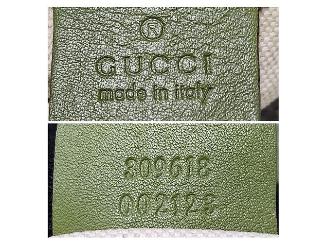 Borsa hobo Nice Microguccima Gucci Verde - vista 2