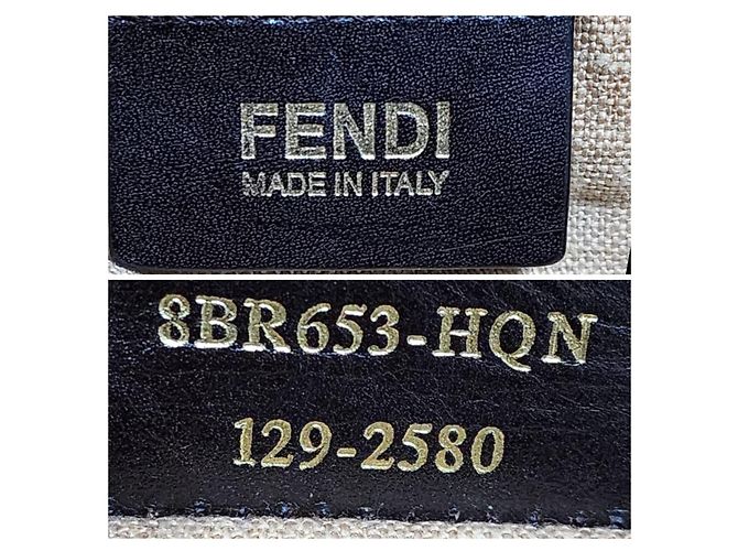 Fendi Pequin Schultertasche Mehrfarbig Mehrfarben - Ansicht 2