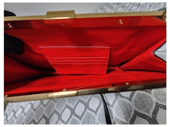 Autre Marque Borsa piccola con chiusura Céline nera Nero - vista 11