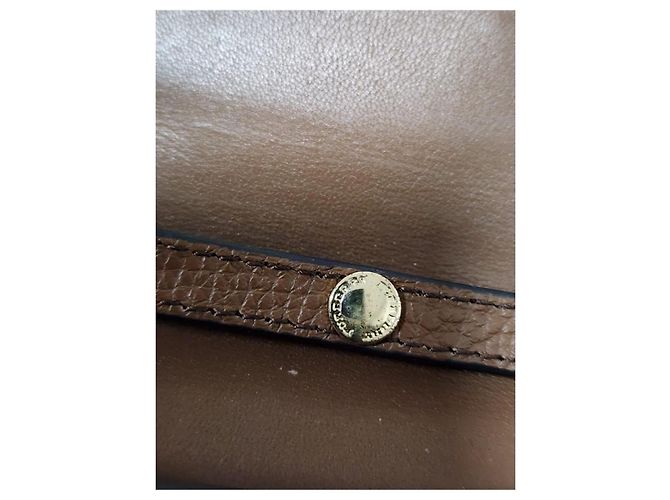 Borsa a tracolla/chain Burberry Henley House Check marrone/beige - vista 8