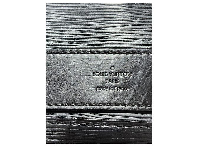 LOUIS VUITTON Borsa a Tracolla Bassano MM in Pelle Epi Nera Nero - vista 2