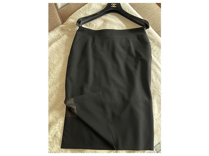 Falda CC de colección de Chanel Negro - vista 2