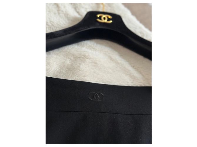 Falda CC de colección de Chanel Negro - vista 3