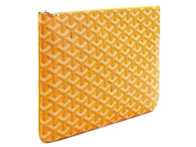 Pochette Senat MM Gialla Goyard Giallo - vista 2
