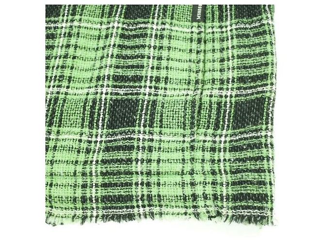 Autre Marque Camicia a zip a quadri roarguns in cotone e poliestere Verde - vista 8