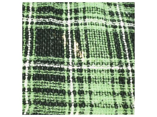 Autre Marque Camicia a zip a quadri roarguns in cotone e poliestere Verde - vista 9