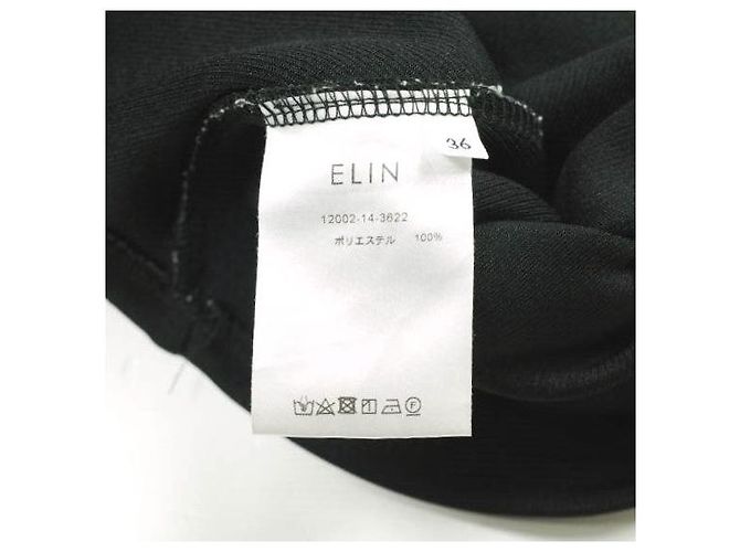 Autre Marque TOP DE POLIÉSTER CON CAPAS TRASERAS ELIN Negro - vista 10
