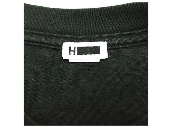 Autre Marque H BEAUTY&YOUTH Camiseta de algodón de cuello redondo Camiseta de algodón Negro - vista 4