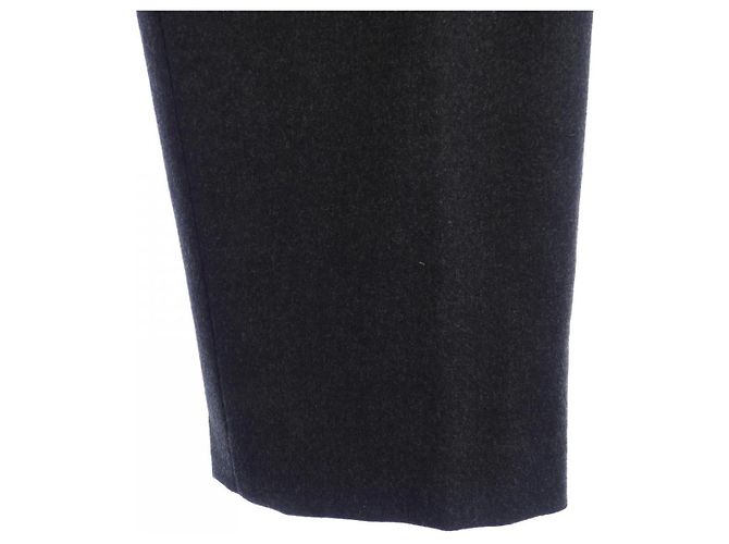 Calças de lã e spandex Hermès 34 Marrom - vista 6