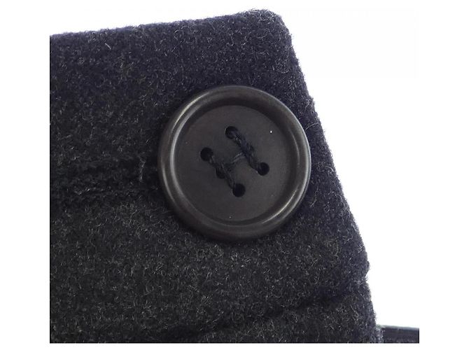 Calças de lã e spandex Hermès 34 Marrom - vista 7