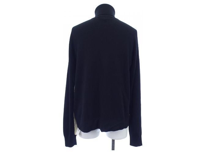 Prenda de punto de nylon XS de Hermès Negro Blanco - vista 2