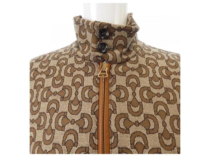 Chaqueta de algodón Gucci Castaño Beige - vista 6