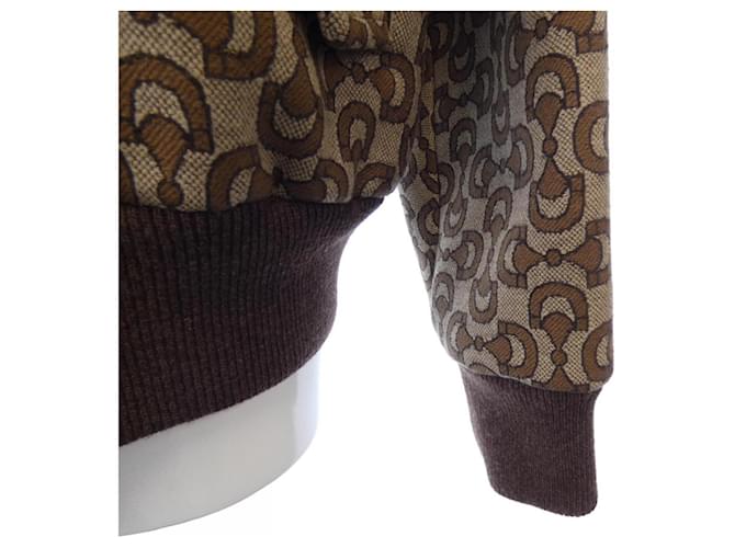 Chaqueta de algodón Gucci Castaño Beige - vista 7