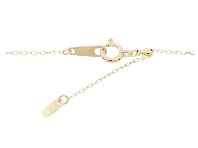 Autre Marque Collana con diamante di zircone Au750 D'oro - vista 5