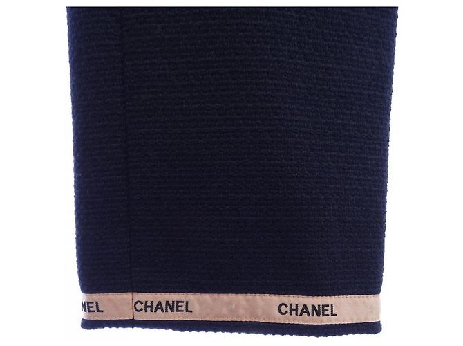 Pantalones Chanel Azul Azul marino - vista 6