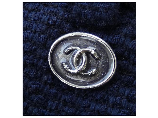 Pantalones Chanel Azul Azul marino - vista 7