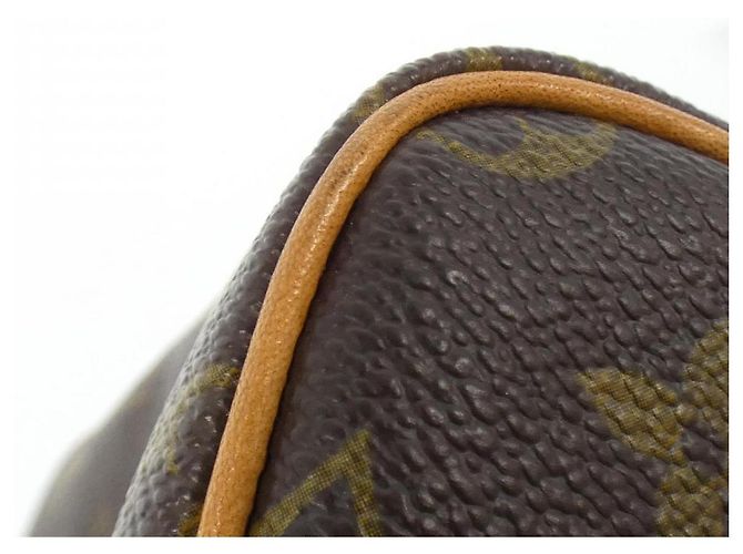 Borsa Boston Monogram Nano Speedy Louis Vuitton Marrone - vista 2