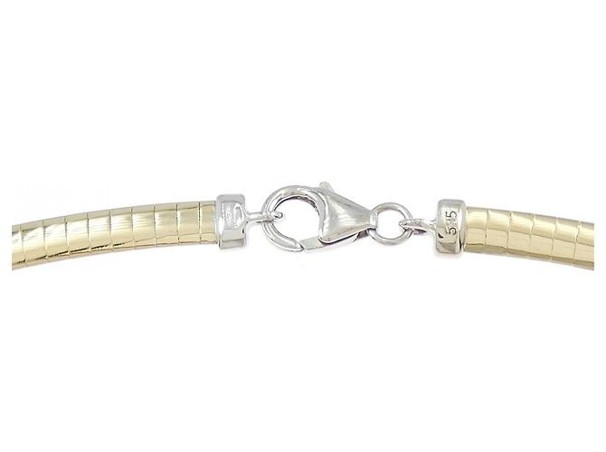 Autre Marque Colar 585YG 585WG Dourado - vista 5