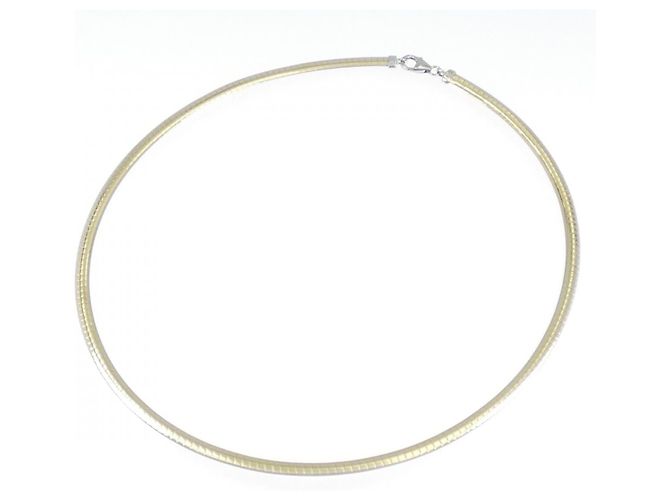 Autre Marque Colar 585YG 585WG Dourado - vista 7