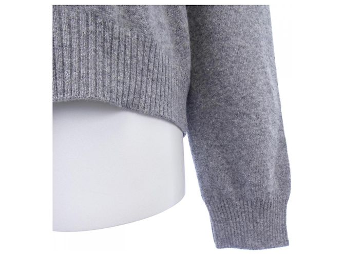 Prada Strickware aus Kaschmir-Mischung Grau - Ansicht 6