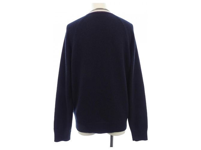 Cárdigan de cachemira Hermès Azul Azul marino - vista 2