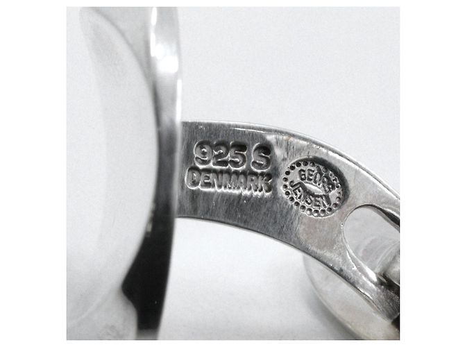 Autre Marque Gemelli in argento 925 Georg Jensen #107 - vista 5