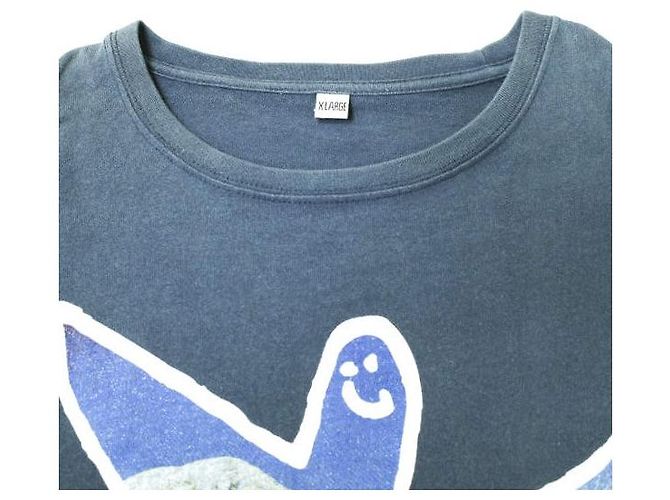 Autre Marque Camiseta de algodón Angel Mt RAINIER DESIGN x Mark Gonzales Azul Azul marino - vista 3