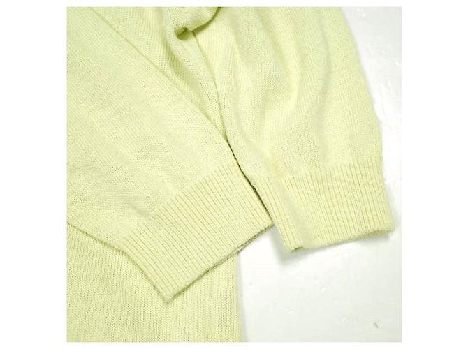 Autre Marque BEAUTY&YOUTH UNITED ARROWS Pullover aus Baumwolle und Polyester mit tiefem Bootsausschnitt Gelb - Ansicht 6