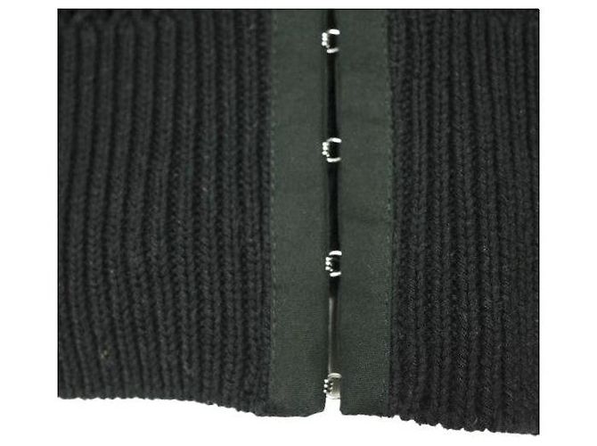 Autre Marque Cárdigan de punto con cuello redondo y cierre frontal Ray BEAMS 24SS Negro - vista 6