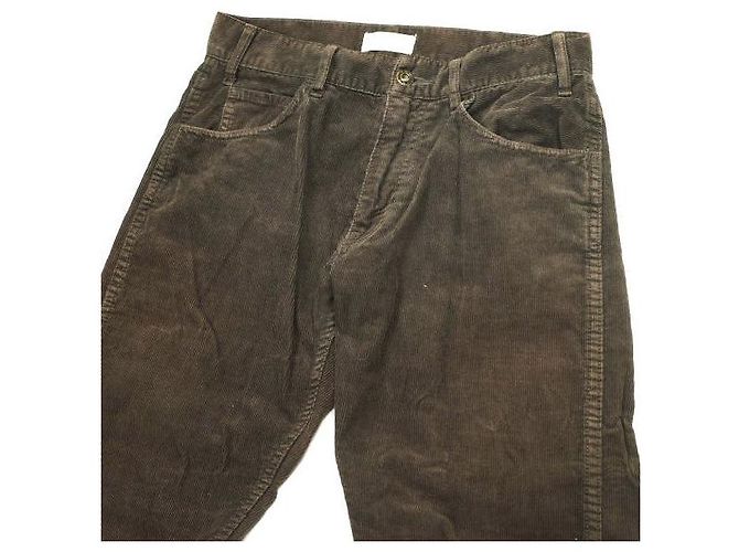 Autre Marque Pantalones de pana elástica FIRE SERVICE Castaño - vista 4