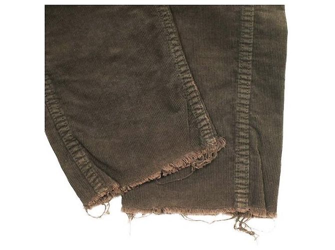 Autre Marque Pantalones de pana elástica FIRE SERVICE Castaño - vista 6