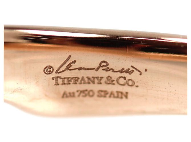Tiffany & Co Tiffany 18K Roségold Offenes Herz Diamantring - Ansicht 5