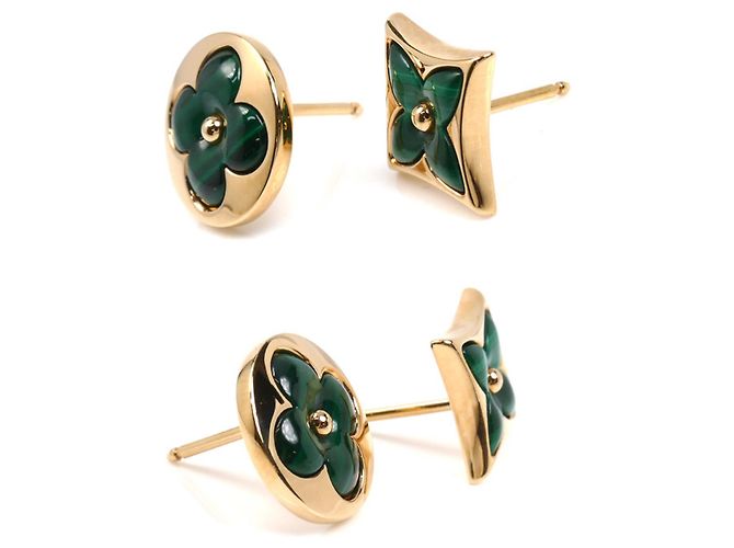 Pendientes Louis Vuitton de oro rosa de 18K Star Sun Blossom - vista 2