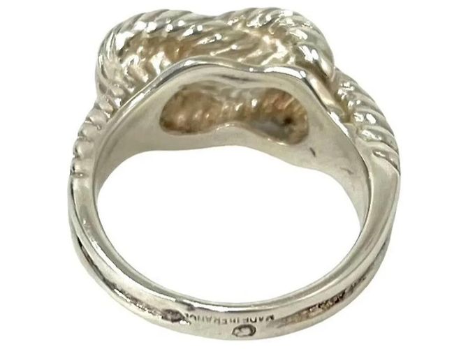 Ring Hermès Anello in argento sterling 925 HERMES Audienne Twist Rope - vista 6