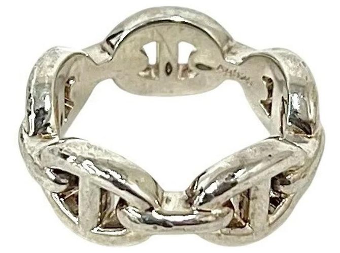 Hermès Chaine d'Ancre Enchainée Ring Silber - Ansicht 6