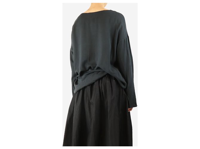 Autre Marque Túnica negra - talla L Negro - vista 2