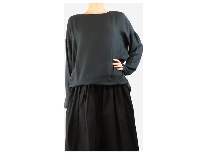 Autre Marque Túnica negra - talla L Negro - vista 3