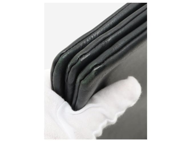 Céline Bolsa de couro Trio preta - vista 6