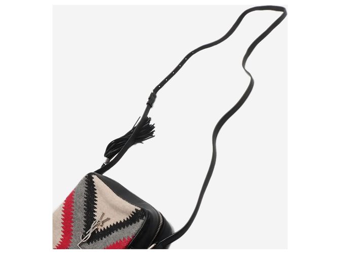Saint Laurent Multifarbige Lou Kamera Tasche Paris Mehrfarben - Ansicht 8