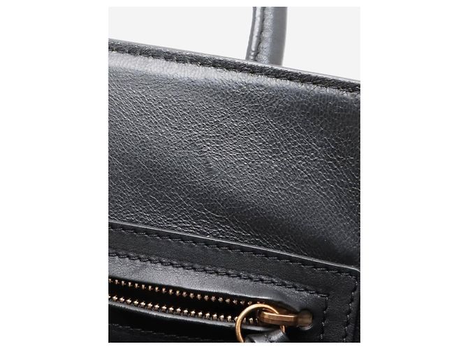 Céline Borsa tote Phantom in suede nero - vista 9