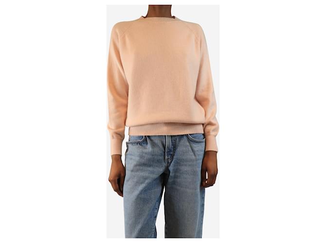 Aime Rosa Kaschmir-Pullover - Größe UK 8 Pink - Ansicht 3