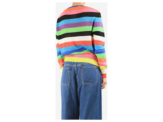 Weekend Max Mara Gestreifter Pullover in mehreren Farben - Größe M Mehrfarben - Ansicht 2