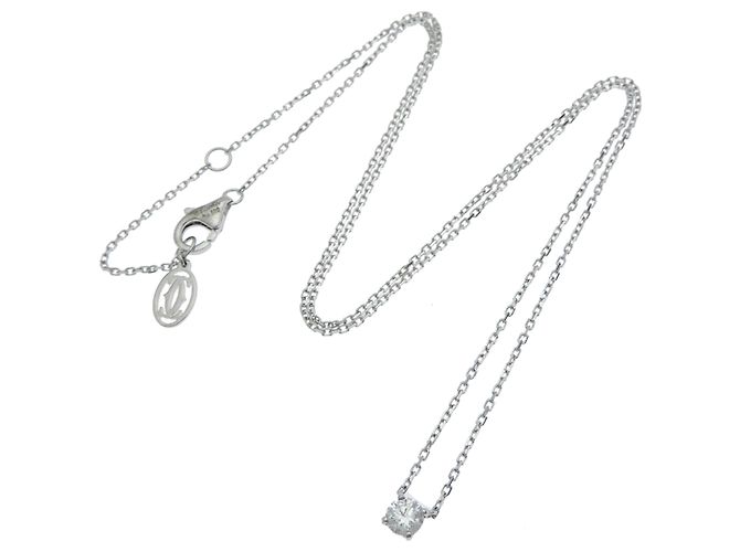 Collana da Donna Solitaire in Diamante Cartier 1895 - vista 7