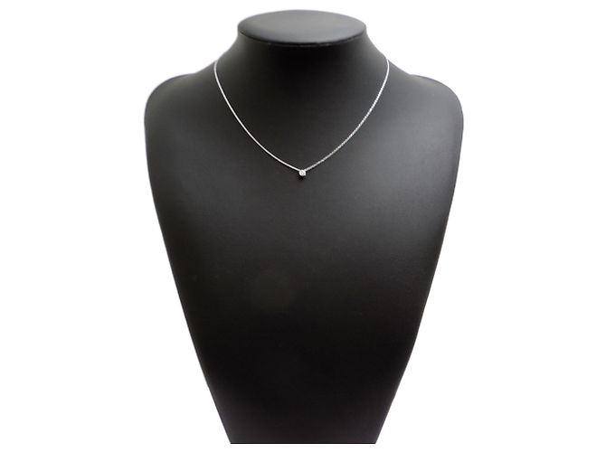 Collana da Donna Solitaire in Diamante Cartier 1895 - vista 8