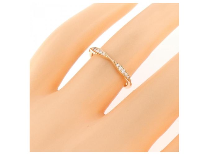 Timeless Anello mezza eternità Camelia Chanel D'oro - vista 5