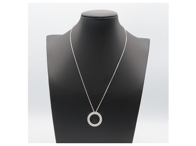 Collana Cartier Love Circle 3PD Argento - vista 6