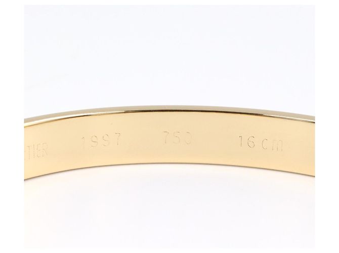 Bracciale charm in oro giallo 18K con diamanti Cartier D'oro - vista 5
