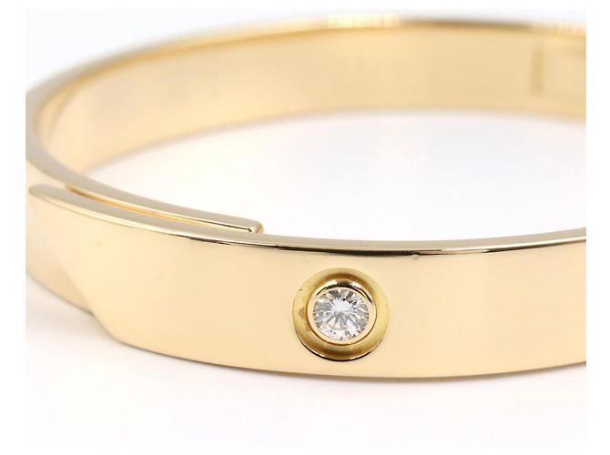 Bracciale charm in oro giallo 18K con diamanti Cartier D'oro - vista 6