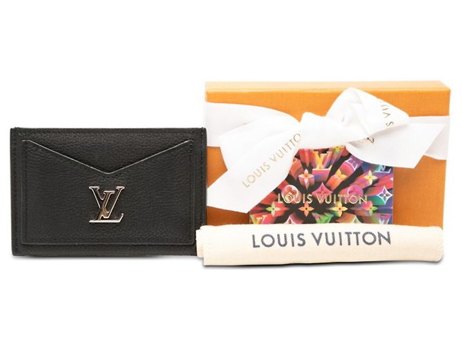 Portatarjetas Lockme de Louis Vuitton Negro - vista 8