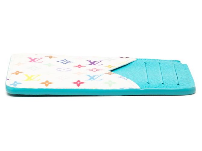 Monedero Louis Vuitton x Takashi Murakami Azul Multicolor - vista 2